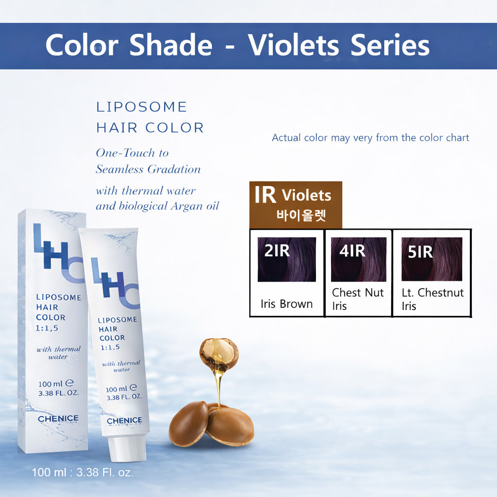 Chenice Liposome Hair Color –Violets Series (100 ml ) Made in Italy