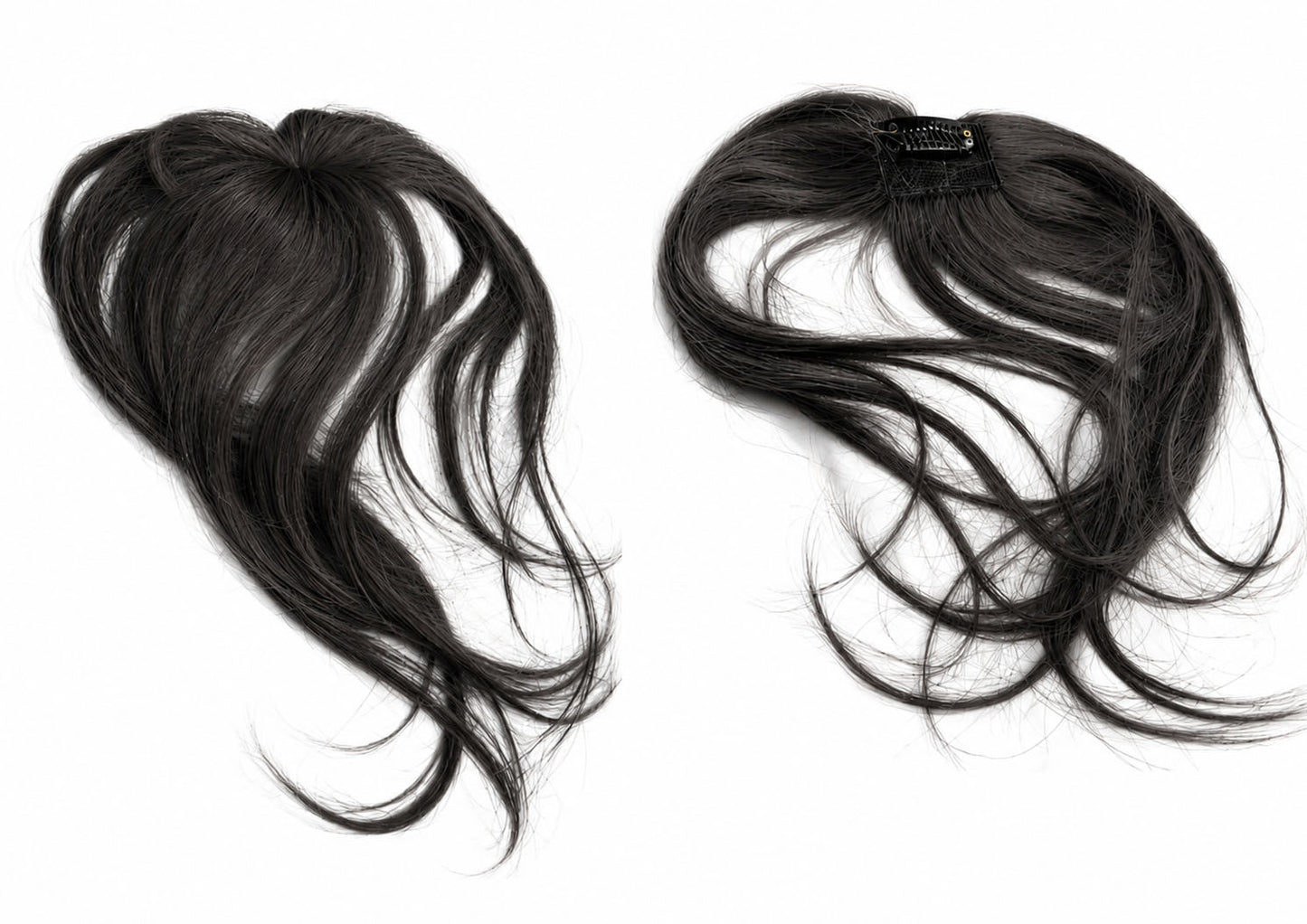 Remy Human Hair Clip in Crown Toppers e 1 Clip