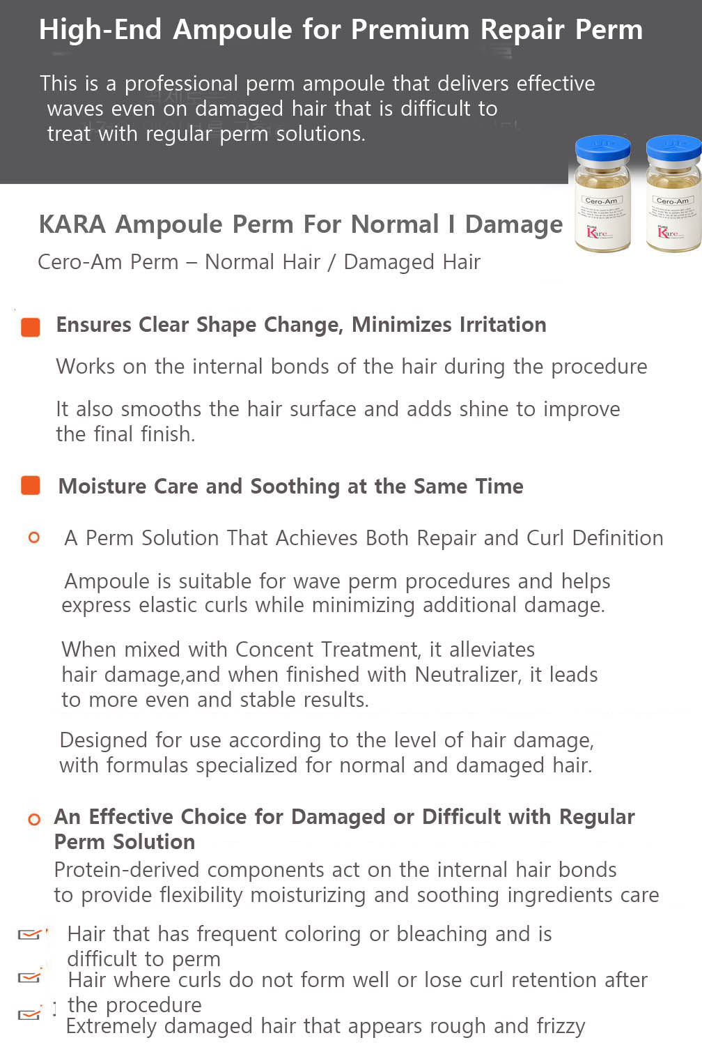 Milk PERM AMPLE-12 AMPLES IN BOX (Damaged Hair )