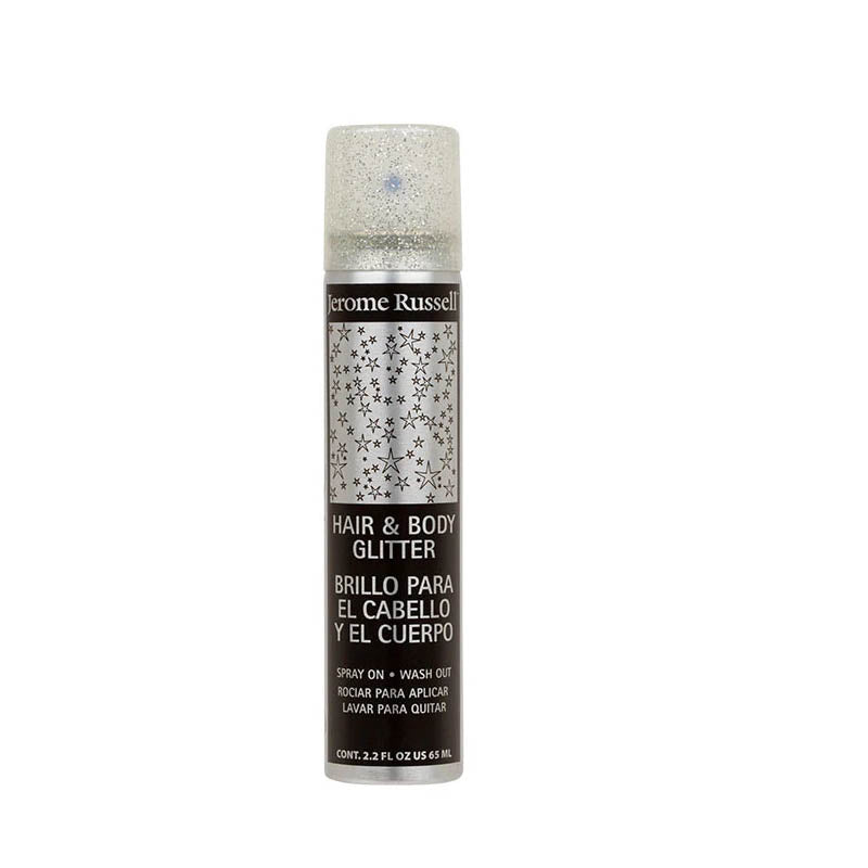 JEROMEWILD GLITTER SPRAY-SILVER 2.2 OZ