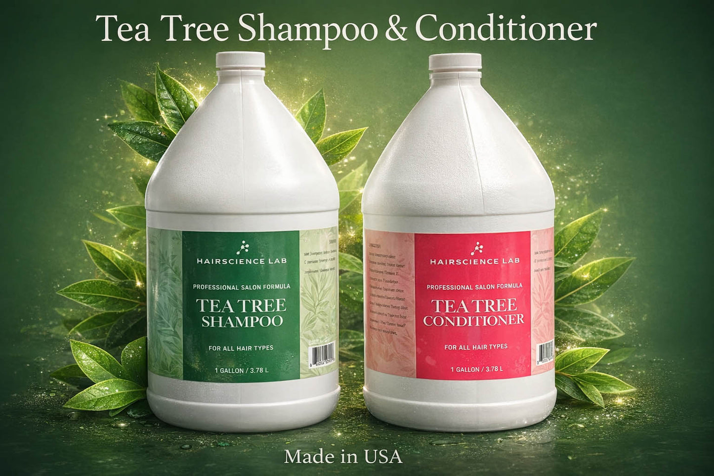 HSL TEA TREE PROFESSIONAL SALON SHAMPOO gallon