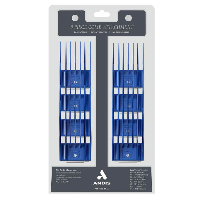 ANDIS 8 PS SET CLIPPER ATTACHMNET