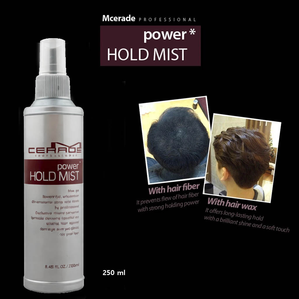 SUPER HOLD FINISH HAIR SPRAY Mcerade Professional power HOLD MIST 8.62oz/250ml