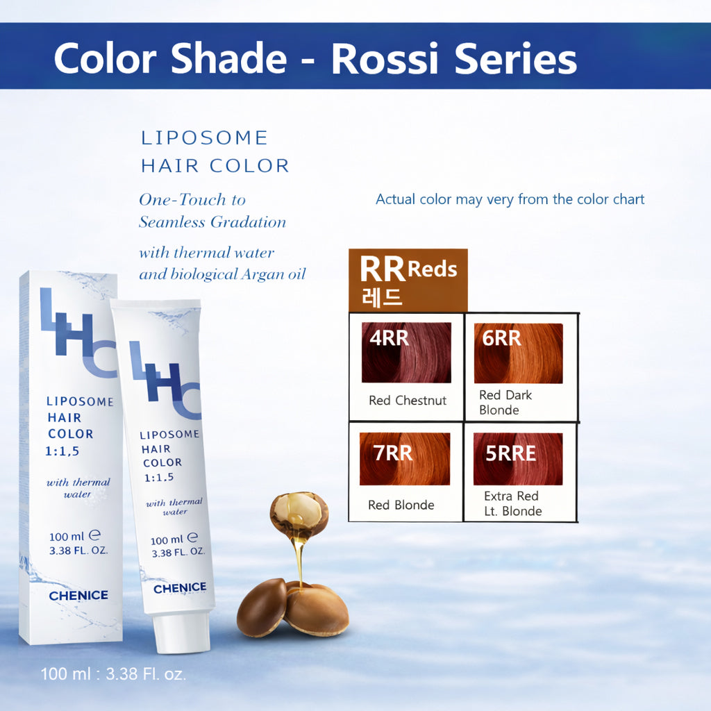Chenice Liposome Hair Color –Red Series (100 ml ) Made in Italy