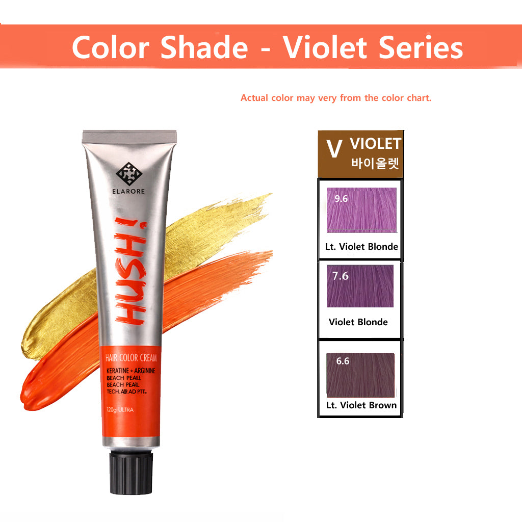 Elabore Hush Hair Color -Violet Series 80g / 2.82oz