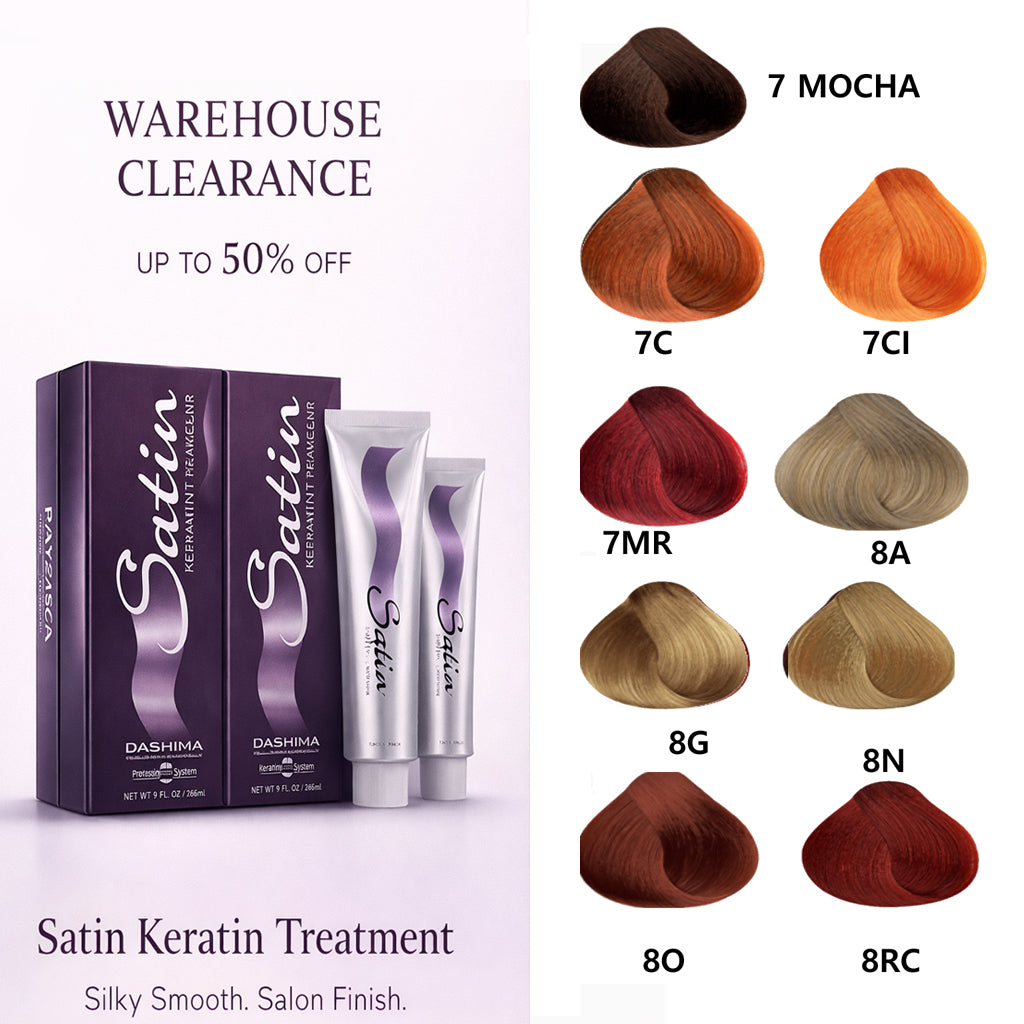 SATIN Hair Color Sale - 3 Pcs Pack Mix & Match - Old Package