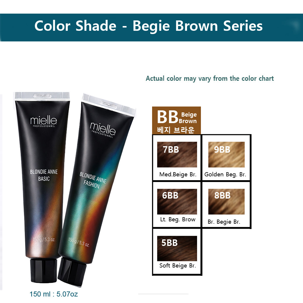 Blonde Ann Professional Hair Color – Beige  Brown  Series (150 ml)