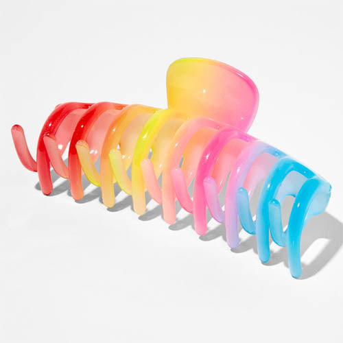 LARGE RAINBOW OMBRE HAIR CLAW