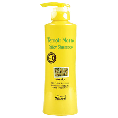 NATTO SILKY SHAMPOO--500 ML