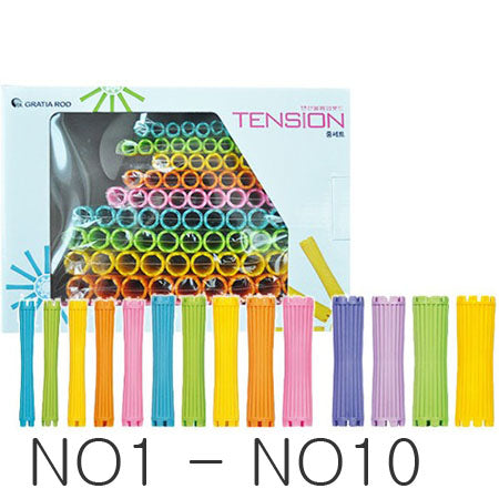 GEATIA TENSION ROD SET-(1-10  SIZE) 100PCS