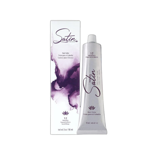 SATIN Hair Color Permanent Cream Hair color Dye (3 oz / 90 mL)