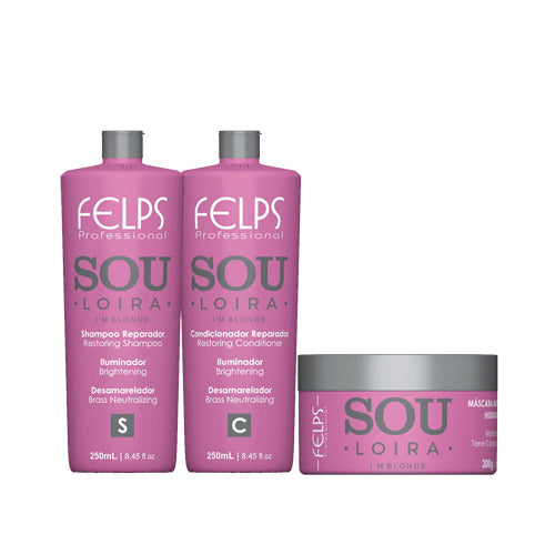 FELPS SOU LOIRA I'M BLOND SET - 250ML