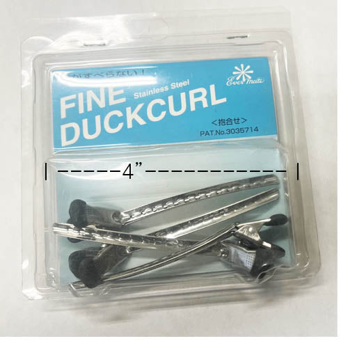 FINE DUCKCURL STEEL CLIP