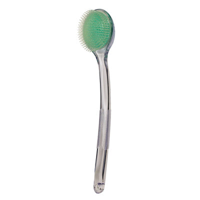 BODY BRUSH 14" LONG HANDLE
