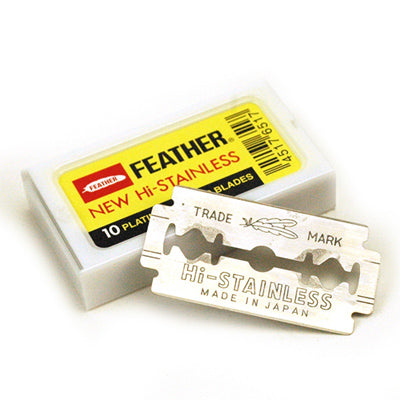 FEATHER DOUBLED EDGE BLADES 10 BLD/PK