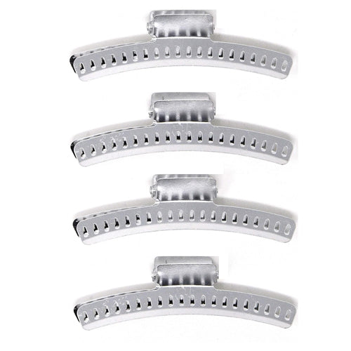 4" WAVE ALUMINUM CLAMPS:4pcs Set