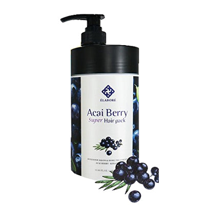 Elabore Acai Berry  Super  Hair Pack 33.8oz / 1000ml
