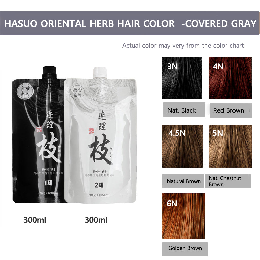 HASUO HAIR COLOR- 10.14oz/300ml