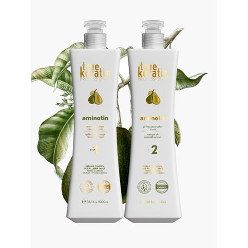 TRUE- KERATIN AMINOTIN  SET - (#1 & 2)1000 ML