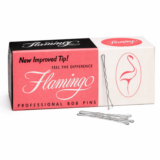 FLAMINGO Bobby  Pins - 1 lb. Silver 1 7/8"