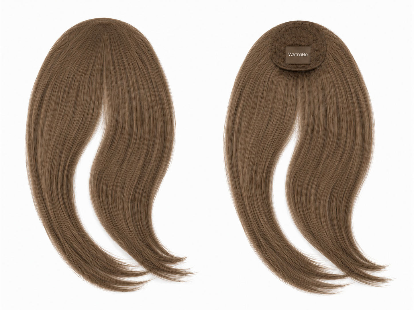 Remy Human Hair Front Bang with 1 clip