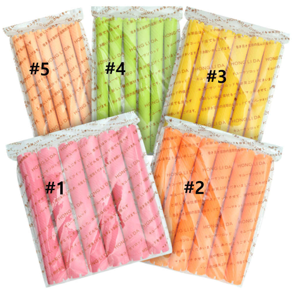 Extra Long Rod Hippie Perm-No.1, No.2 No.3 No.4, No. 5