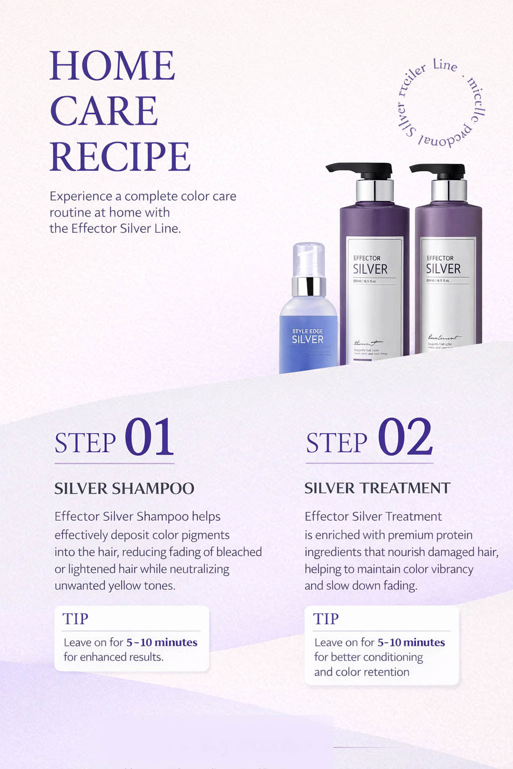Mielle Silver Effect Shampoo 500ml/16.9oz