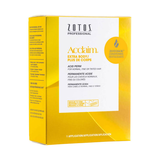 Zotos Acclaim 124076- Plus Extra Body / Medium to Firm)