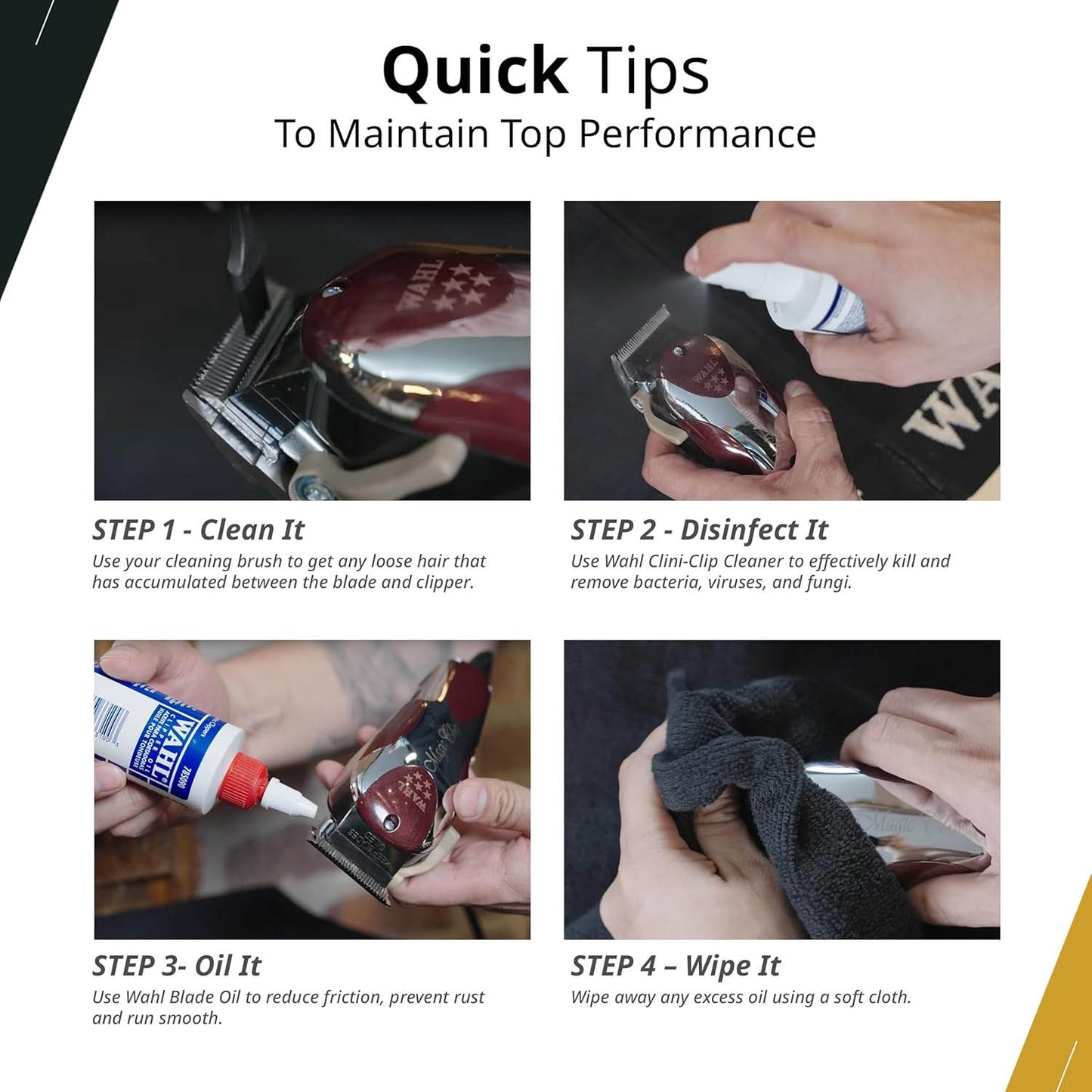 WAHL CLIPPER BLADE OIL - 3310