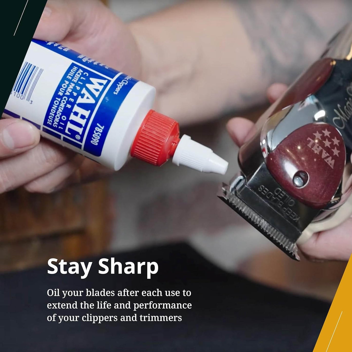 WAHL CLIPPER BLADE OIL - 3310