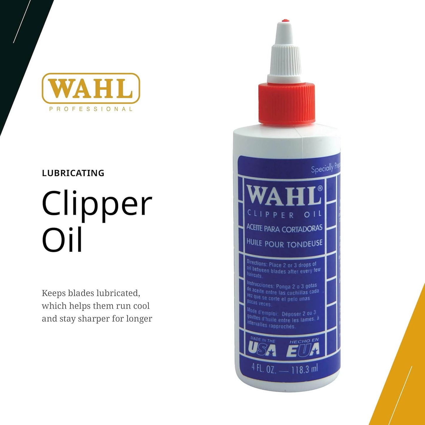 WAHL CLIPPER BLADE OIL - 3310