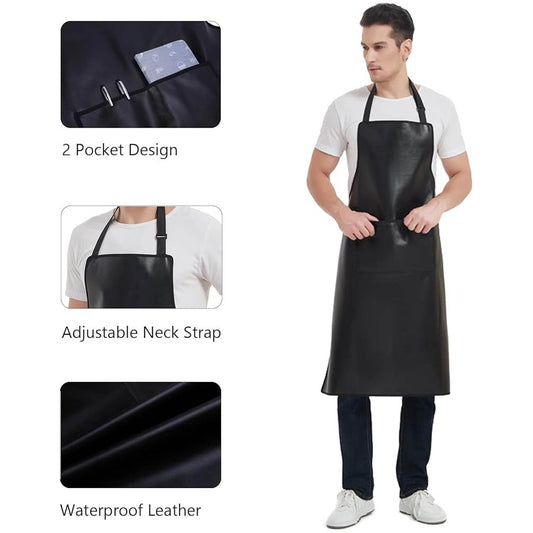 Waterproof Artificial Leather Apron