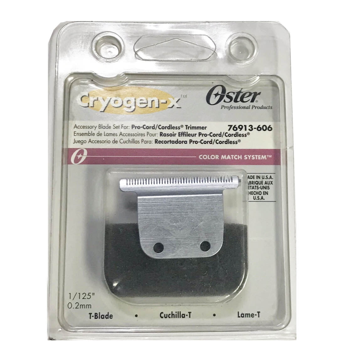 Oster Replacement Blade for Super Trimmer T-Blade 1/125" 0.2mm