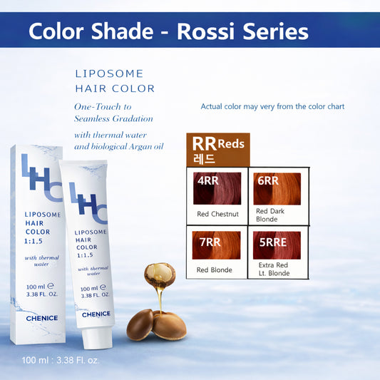 Chenice Liposome Hair Color –Red  Series (100 ml ) Made in Italy