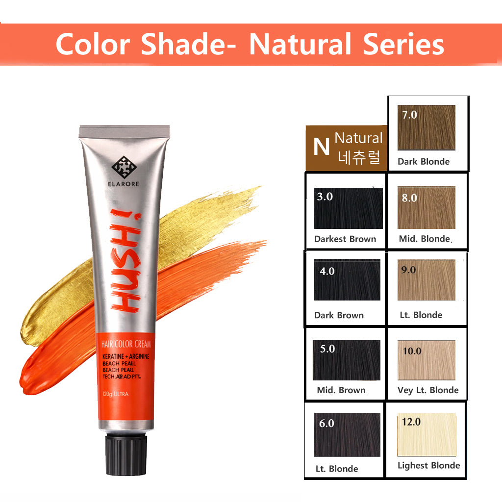 Elabore Hush Hair Color -Natural Series  80g / 2.82oz