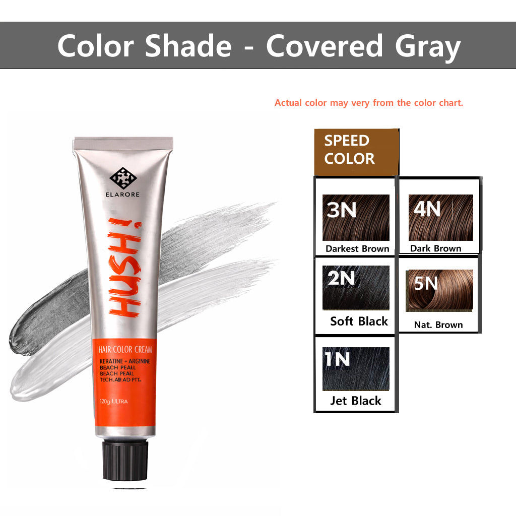 Elabore Hush Hair Color - Covered Gray ( Speed Color)