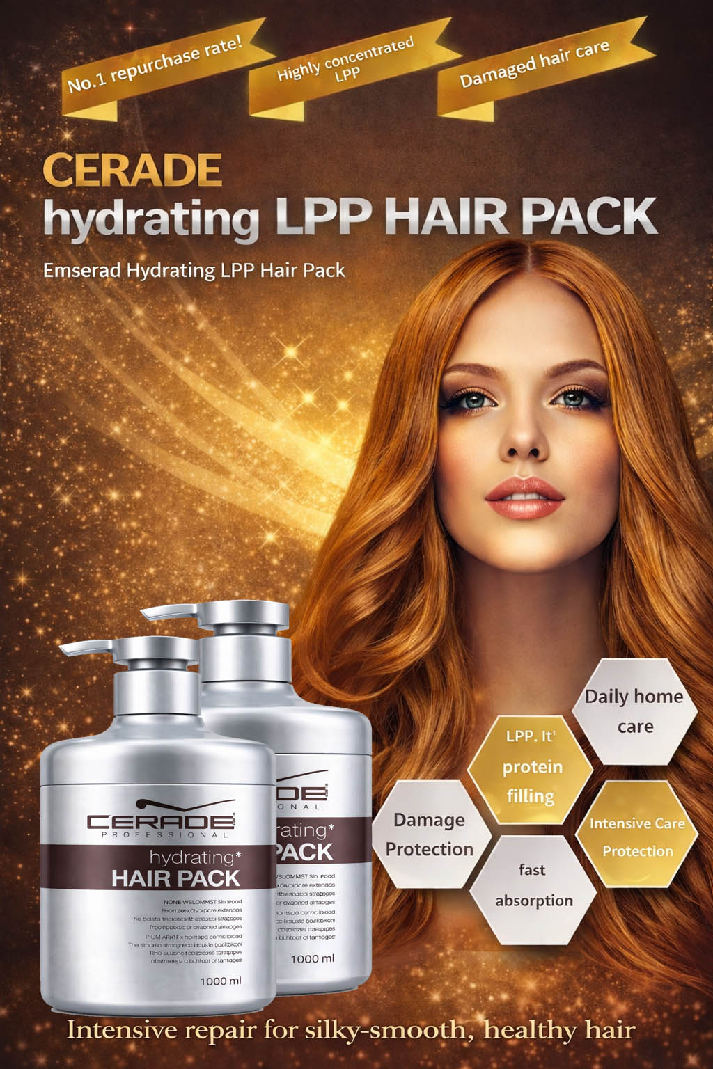M Cerade Hair Pack -Treatment  1000ml