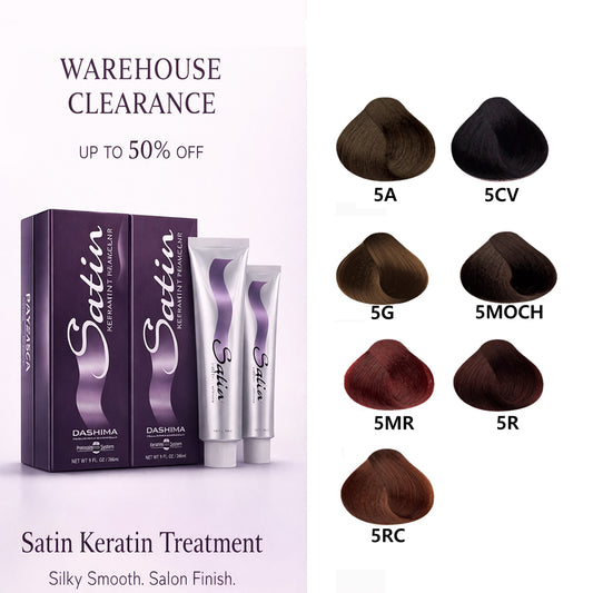 SATIN Hair Color Permanent Cream Hair color Dye (3 oz / 90 mL) -Old Package
