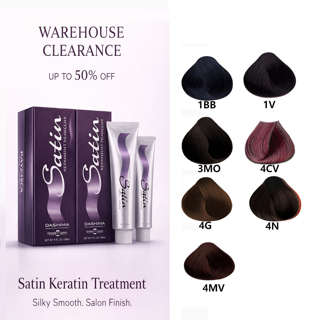 SATIN Hair Color Sale - 3 Pcs Pack   Mix & Match - Old Package