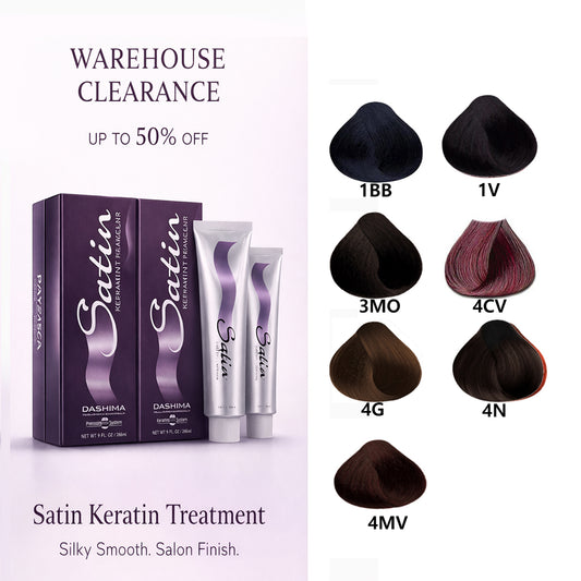 SATIN Hair Color Sale - 3 Pcs Pack   Mix & Match - Old Package