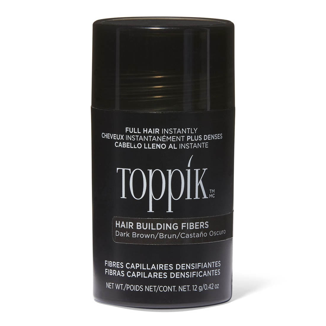 TOPPIK HAIR BUILDING FIBERS -BLACK 12g