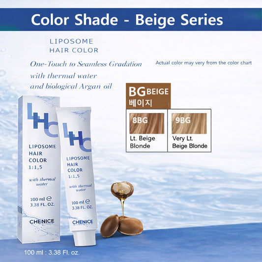 Chenice Liposome Hair Color –Beige  Series (100 ml ) Made in Italy
