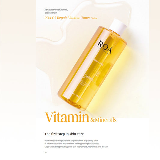 ROA  07  Repair Vitamin Toner  500 ml