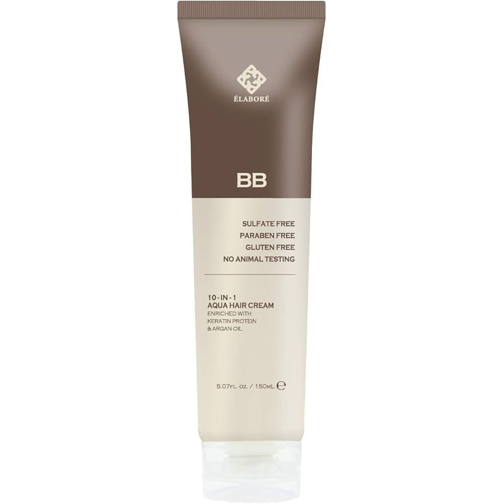 Elabore Aqua Hair BB Cream - 10-IN-1 Multi Purpose Hair Cream